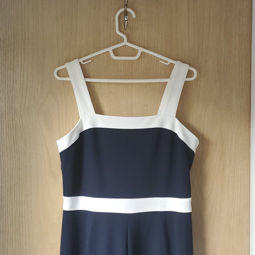 Ladies Tommy Hilfiger Jumpsuit, Sz 10 Navy/White